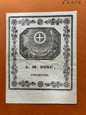 Ex-libris DURU Louis