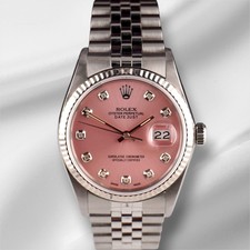 Rolex 36Mm Datejust Acier