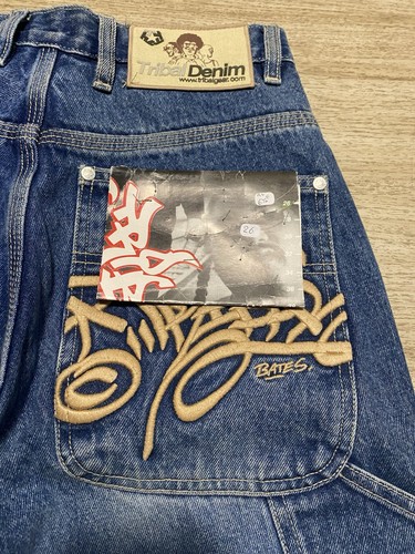 Jean baggy tribal denim - jean,