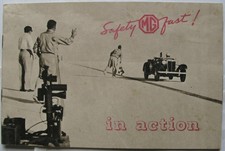MG TC TD Midgets in Action Car Sales Brochure 1952