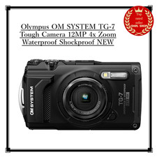 Olympus OM SYSTEM TG-7 Tough Camera 12MP 4x Zoom étanche antichoc NEUF