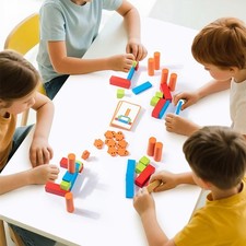 Jeu blocs construction en