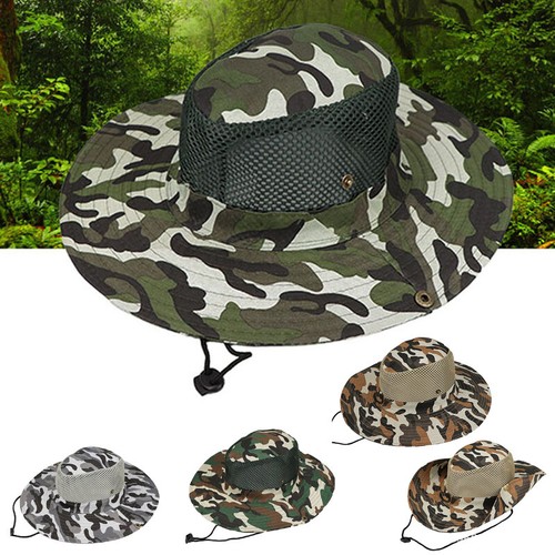 Chapeau pêche camouflage - de,