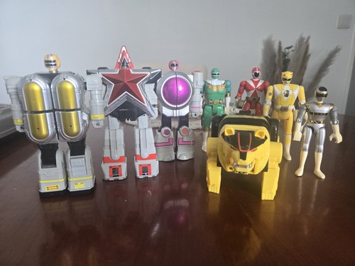 Lot zord figurines power - lot,