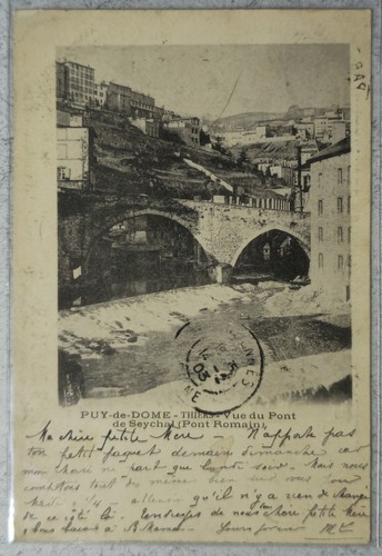 Cpa thiers vue pont de - vue,