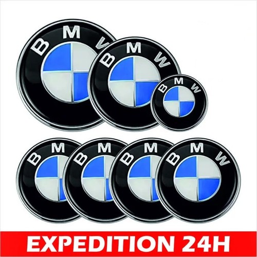 Badge embleme bmw - bmw, bleu