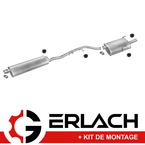 Echappement silencieux pour