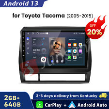 2+64GB For Toyota Tacoma 2005-2013 CarPlay Android 13 Car Stereo Radio WiFi GPS