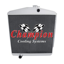 Supply Champion 3 Row All Aluminum Radiator for 1954 1955 1956 Oldsmobile 88