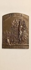 Plaquette en argent. Fête