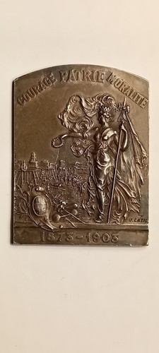 Plaquette argent fête - en, argent.