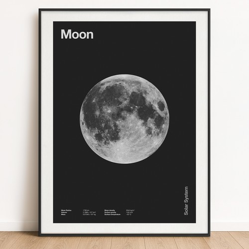 The moon print - the,