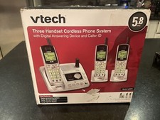 Vtech Système De Téléphone Sans Fil Numérique À 3 Postes Avec Répondeur IA5878