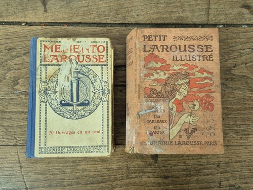 Lot ancien dictionnaire - de, 2