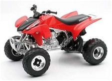 Quad Honda 450R TRX rouge à l échelle 1/12ème.