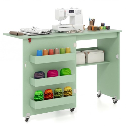Table couture sur roulettes - couture,