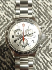 Victorinox Chrono Classic Swiss Army XLS Silver Stainless Steel Men’s Watch 2414