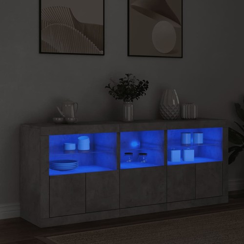 Buffet avec lumières led - avec,