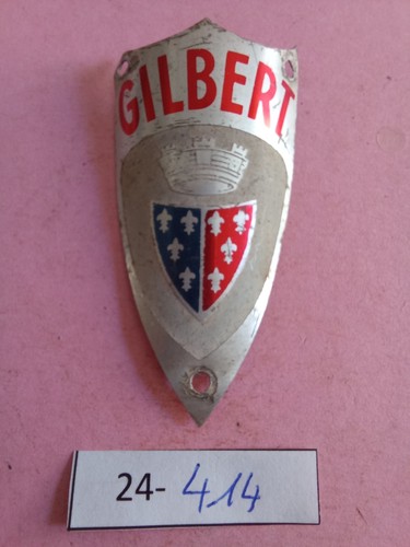 Plaque marque vélo ancien - de,