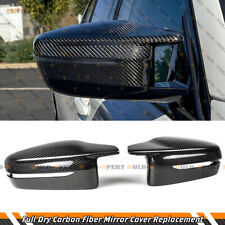 FOR 2021-25 BMW G80 G82 G83 G87 FULL DRY CARBON FIBER REPLACEMENT MIRROR COVERS
