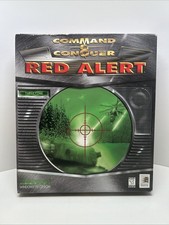 Command & Conquer Red Alert (PC, 1997) Westwood Big Box Game - See Pictures