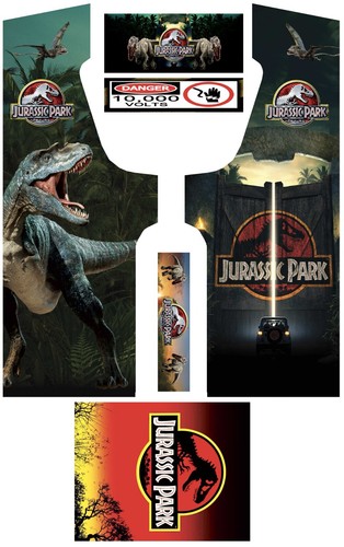 Stickers jurassic park borne - stickers,