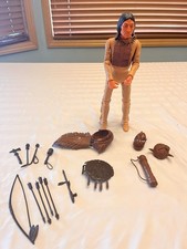 Vintage Marx UK Chief Cherokee The Action Indian Johnny West Collection w/Acc