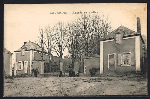 Cpa lavardin entrée - cpa,