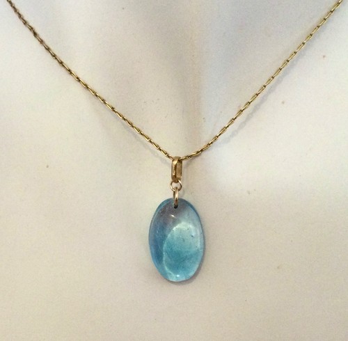 Pendentif topaze - pendentif,