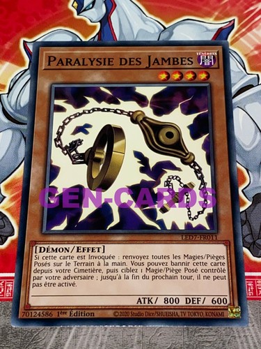 Carte paralysie des - oh,