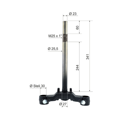 Tête fourche rms pour - tÊte,