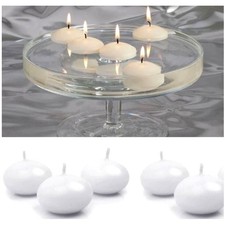 Bougies Flottantes Blanches x 6 pièces