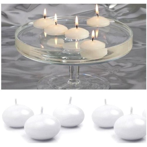 Bougies flottantes blanches - bougies,