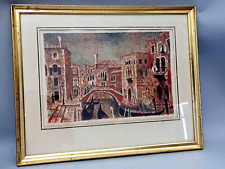 Roland Oudot (1897-1981) Canal