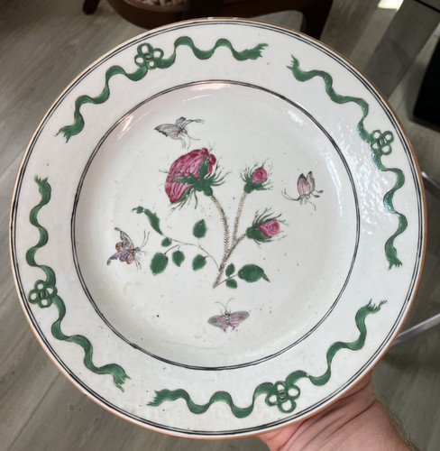 Belle assiette porcelaine - belle,