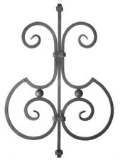 Ornement en fer forgé fer forgé 560x400mm grille pour garde-corps clôture por...