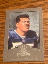2002 Donruss Gridiron Kings Silver /400 Junior Seau #81 Chargers Miami