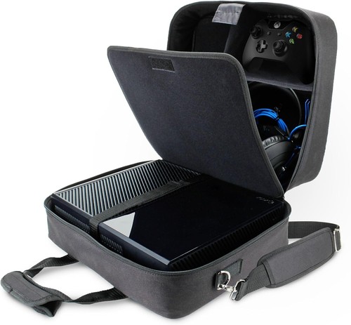 Sacoche noir console jeux - console,
