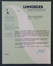 Invoice 1954 GERARDMER LINVOSGES illustrated header 47