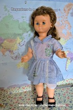 Poupée vintage BELLA, 60 cm