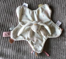 Doudou Lapin blanc crème