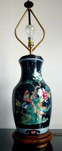 Grand vase balustre lampe
