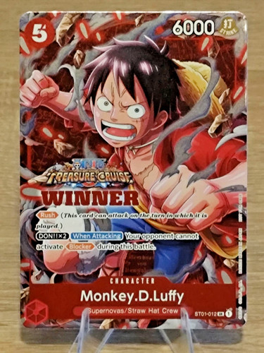 Monkey luffy - monkey.d.luffy, (st01-012)