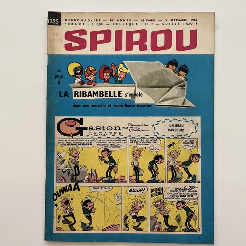 Spirou hebdomadaire 1325 - spirou,