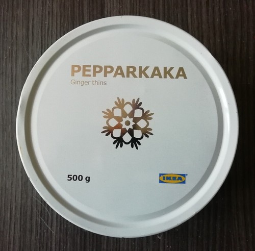 Boite métal pour pepparkaka - pour,