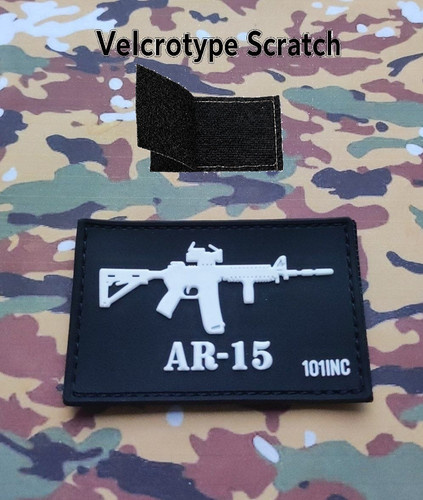 Patch carabine - 3d,