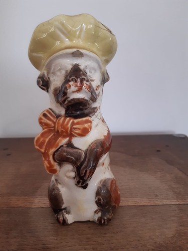 Ancienne tirelire chien - tirelire, a