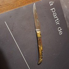 couteau laguiole hippocampe