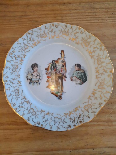 Assiette corse napoléon et - corse,,
