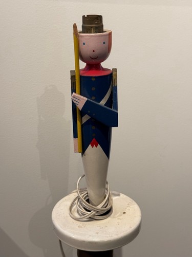 Lampe soldat bois - , empire